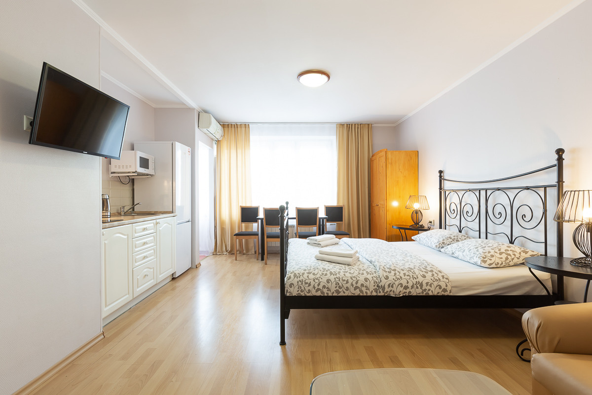 Просторная светлая студия рядом с ботаническим садом